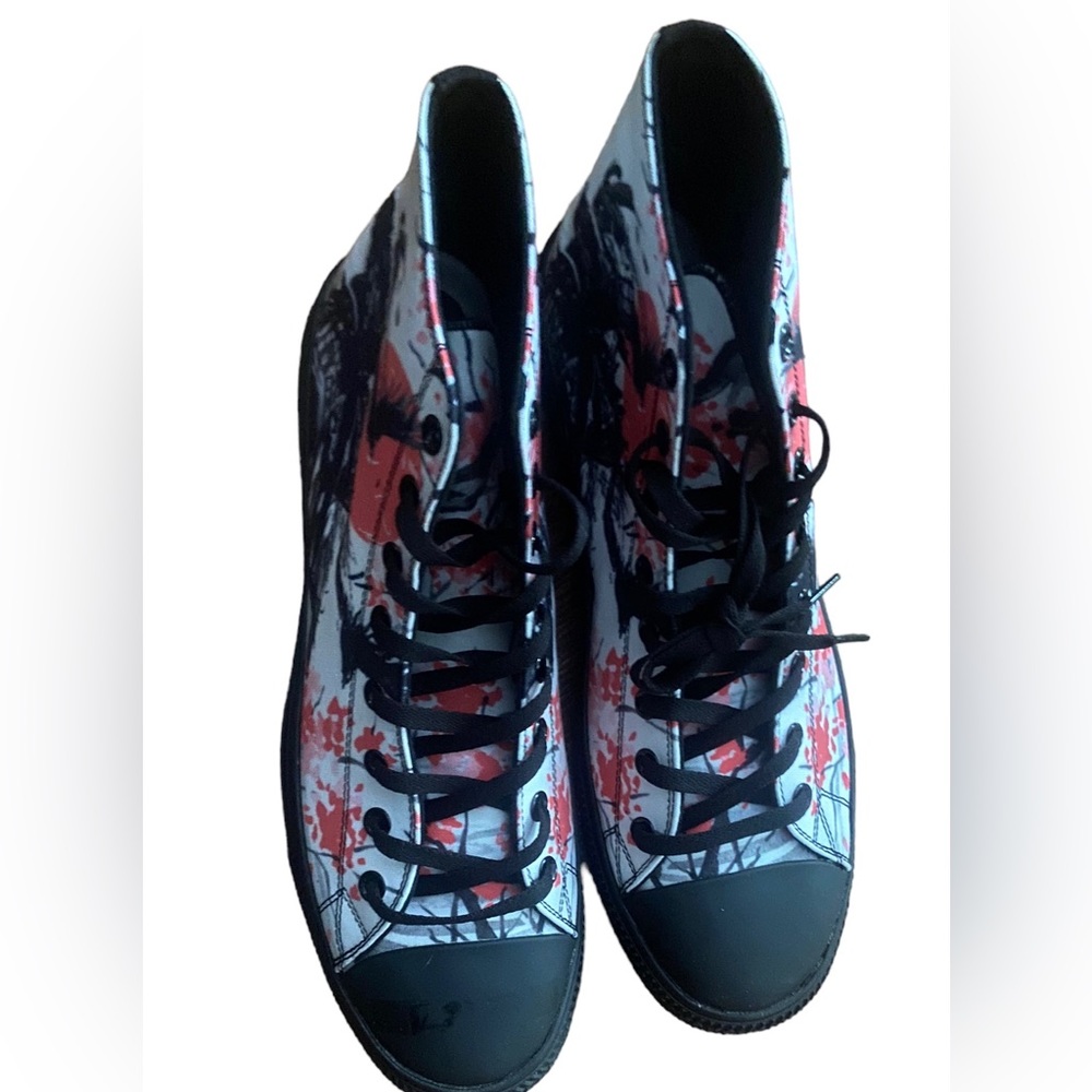 RAAD JAPANESE SAMURAI AND MOUNTAIN MEN’S HIGH TOPS SIZE 13M